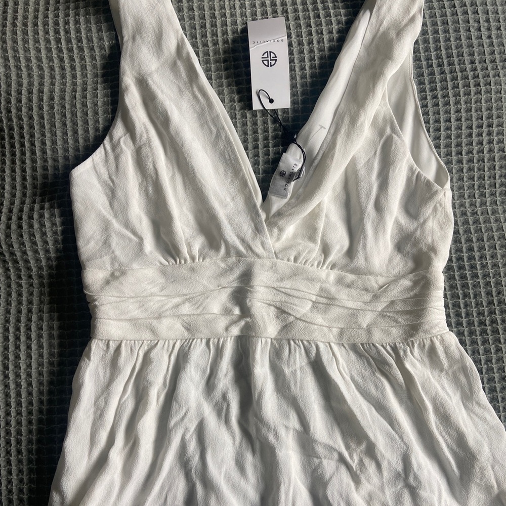Socialite White tank